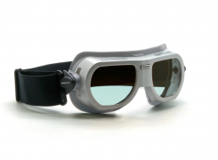 Laserschutzbrille, SPECTOR Filter - 0153, Gestellfarbe silber (fr Brillentrger geeignet)