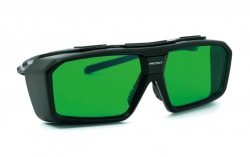 Laserschutzbrille STARLIGHT X2, Filter: 0206, Gestellfarbe schwarz/grey (fr Brillentrger geeignet)