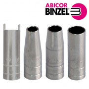MIG 15 60 mm,  16 mm, Spot gas nozzle, 10 pieces